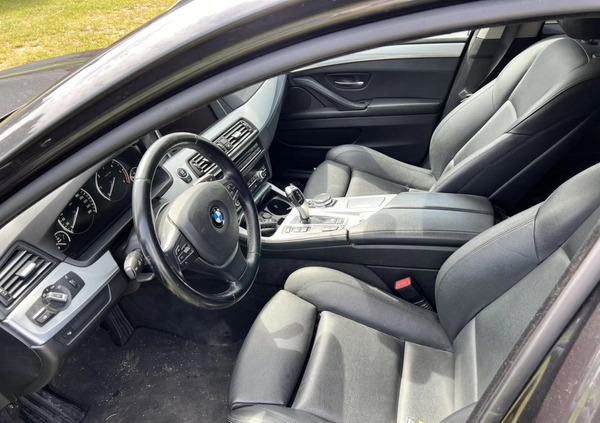 BMW Seria 5 cena 60500 przebieg: 118000, rok produkcji 2014 z Krotoszyn małe 379